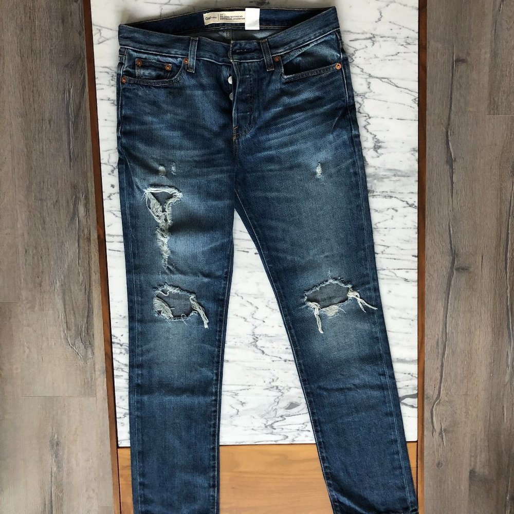 Gap Relaxed Boyfriend Jeans
